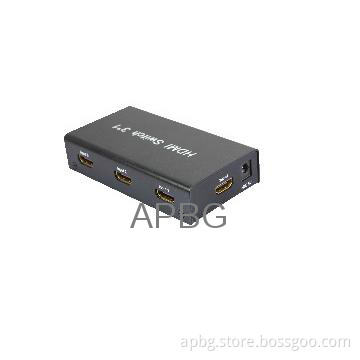 3-in 1-out hdmi switcher box, 3D with IR remote